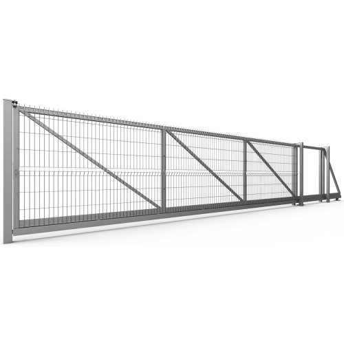 Skydeporte Industriel 3D panelhegn 4 mm 2