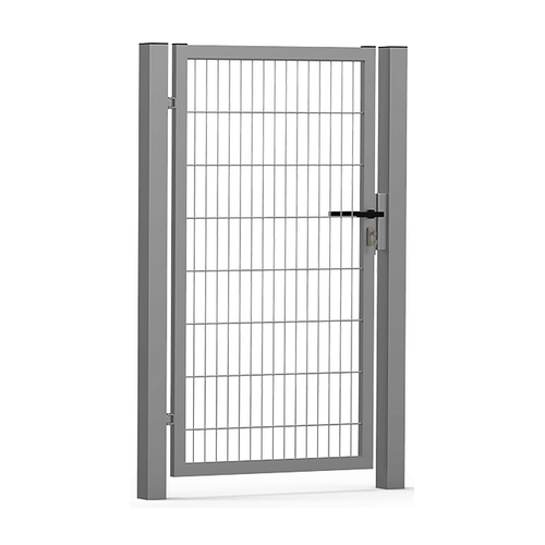 Enkeltlåger til 2D Panelhegn 6 / 5 / 6 mm - Komplette system