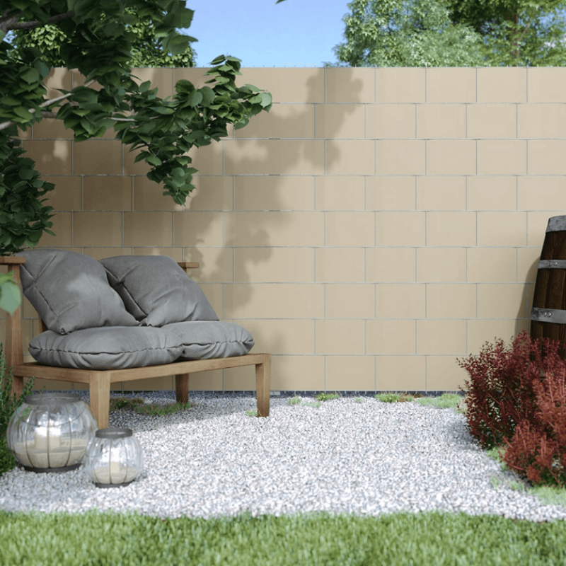 Plast lameller til panelhegn