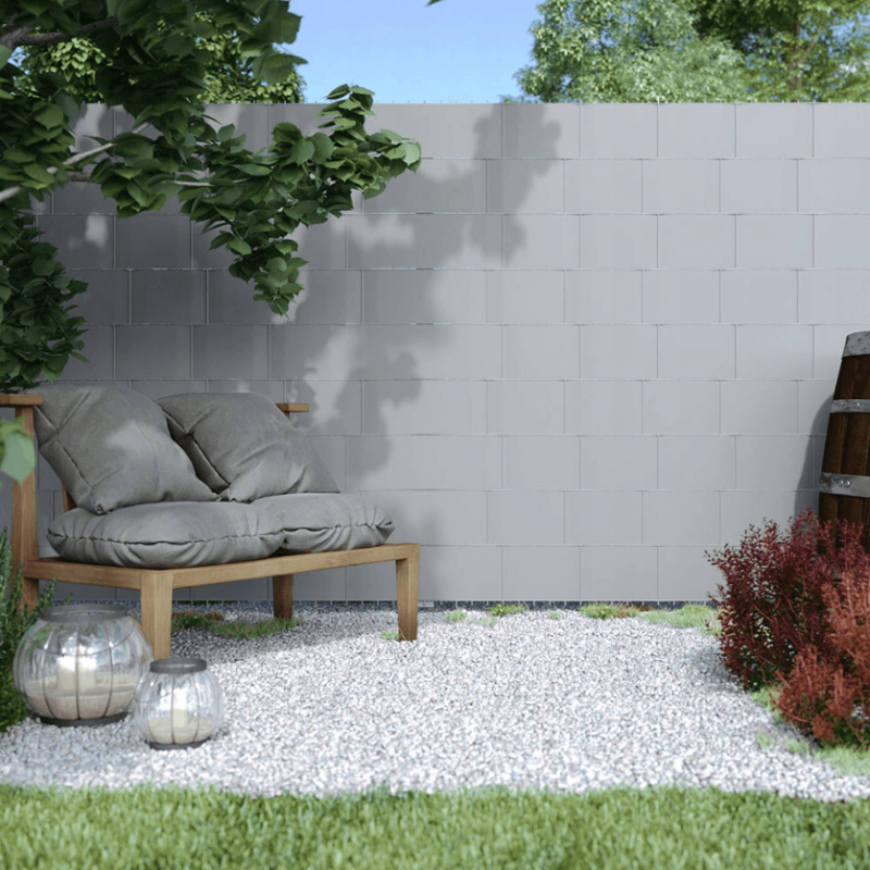 Plast lameller til panelhegn