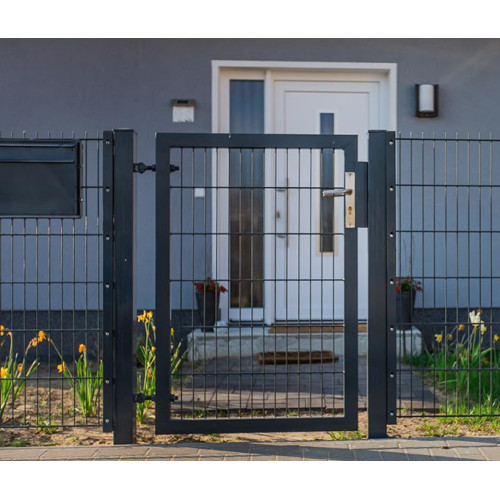 Enkeltlåger til 2D Panelhegn 8 / 6 / 8 mm - Komplette system 2